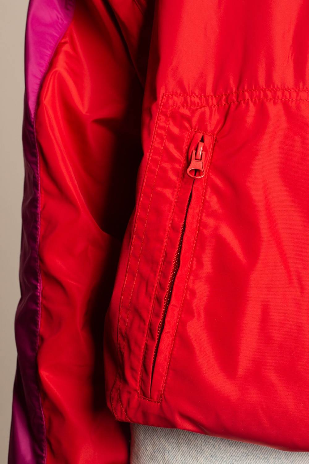 Hooded zip-through jacket Isabel Marant - shrunk short